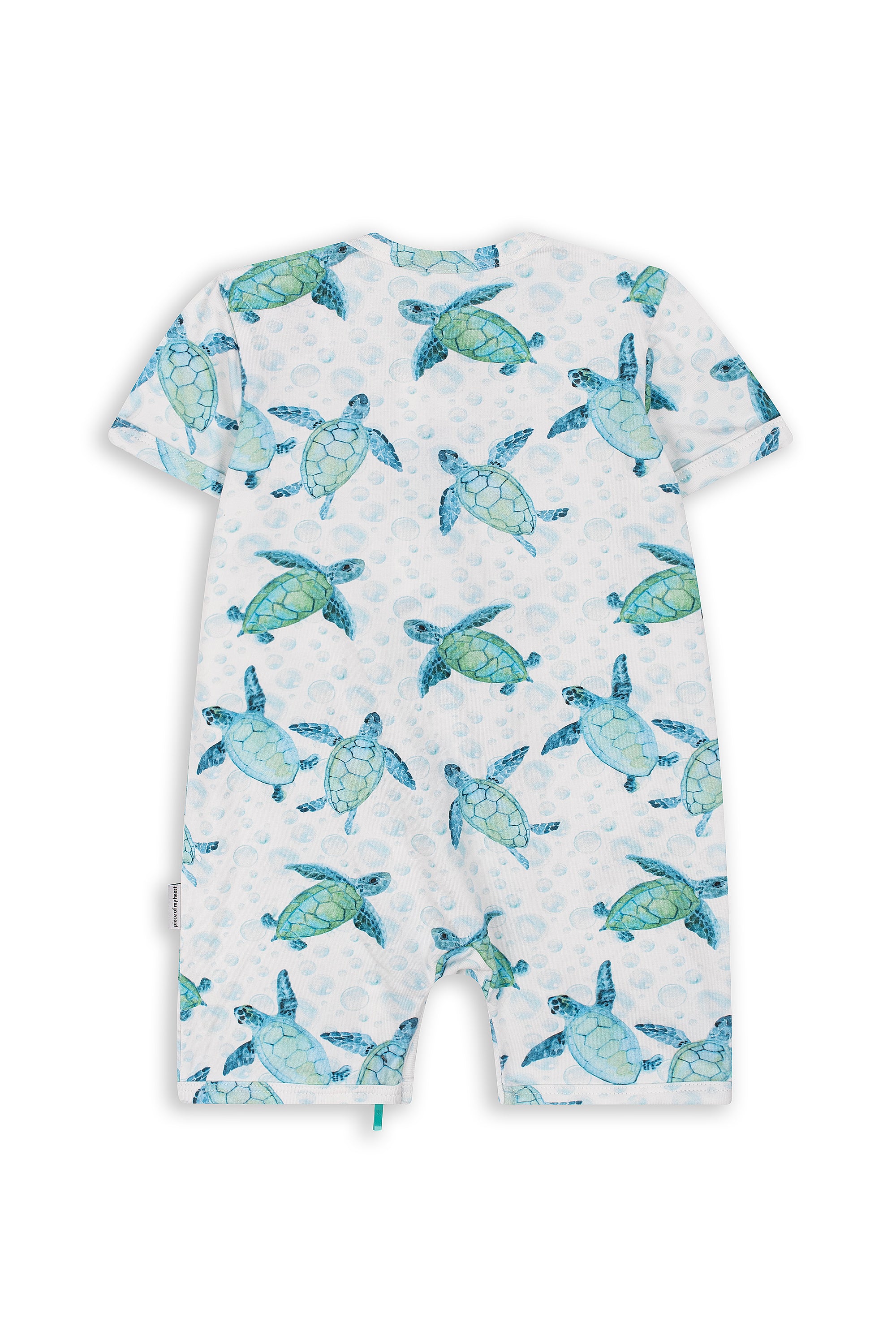 Turtle Tickle Summer Sleepsuit